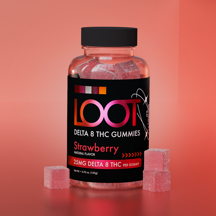 D8 Gummies - Strawberry