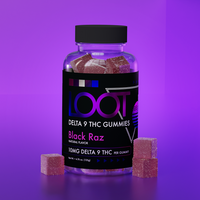 D9 Gummies - Black Razz