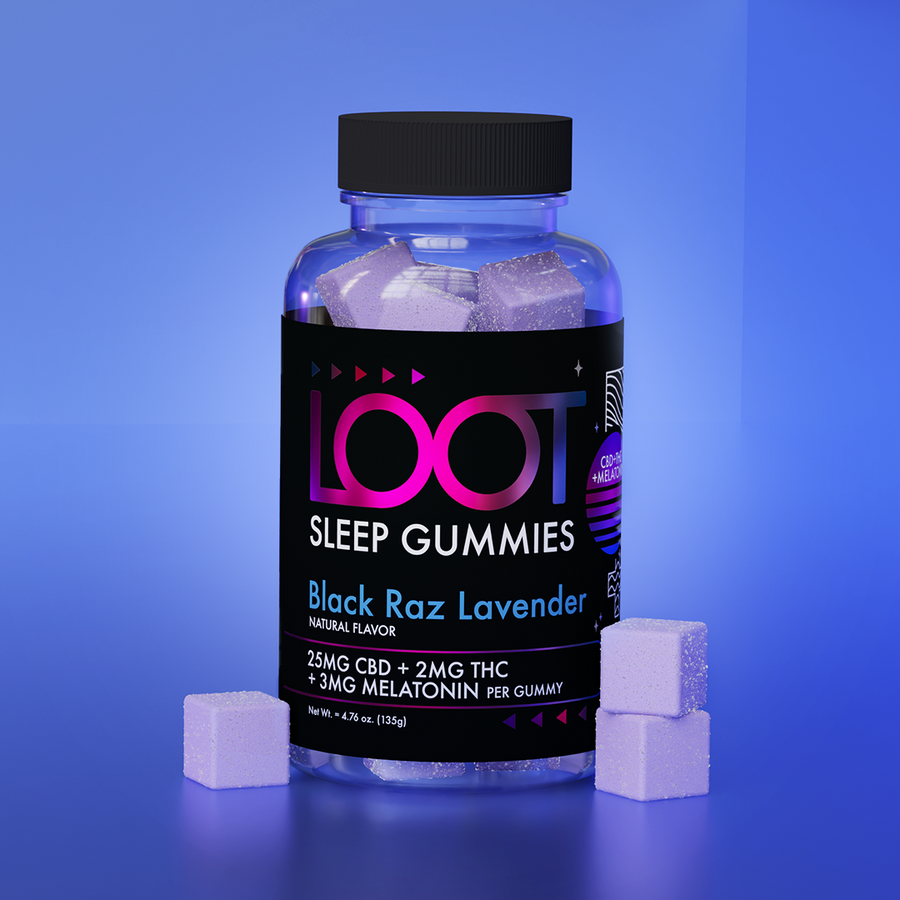 Sleep Gummies - Black Razz Lavender